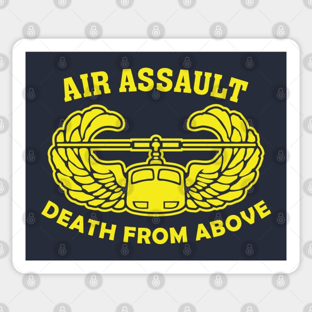 Mod.18 The Sabalauski Air Assault School Death from Above Sticker by parashop